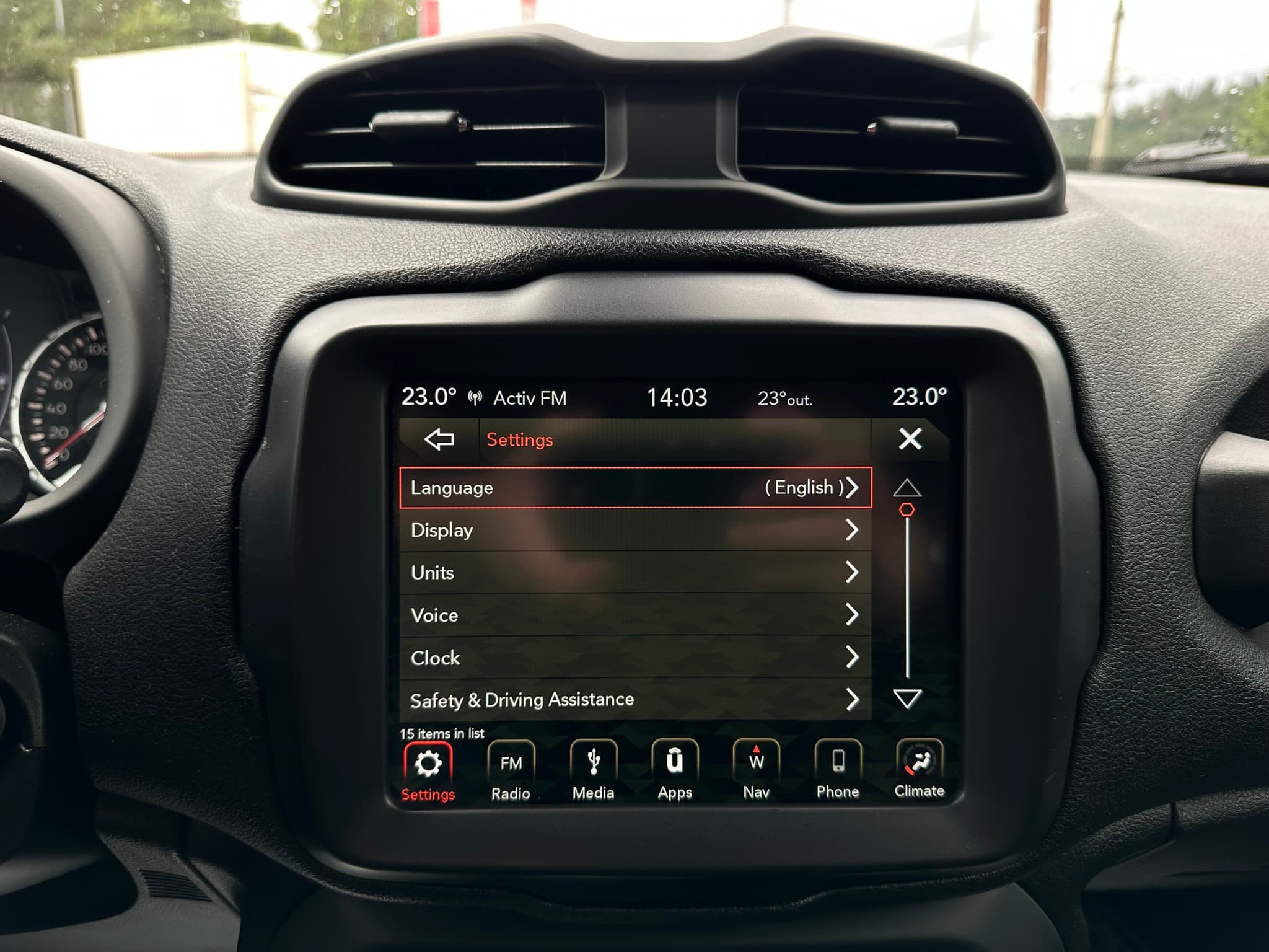 JEEP RENEGADE Longitude, LONGITUDE, OMAHA ORANGE, 08/2019, Euro6 7